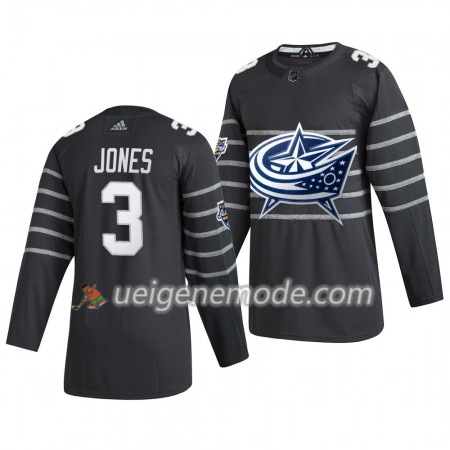 Herren Columbus Blue Jackets Trikot Seth Jones 3 Grau Adidas 2020 NHL All-Star Authentic